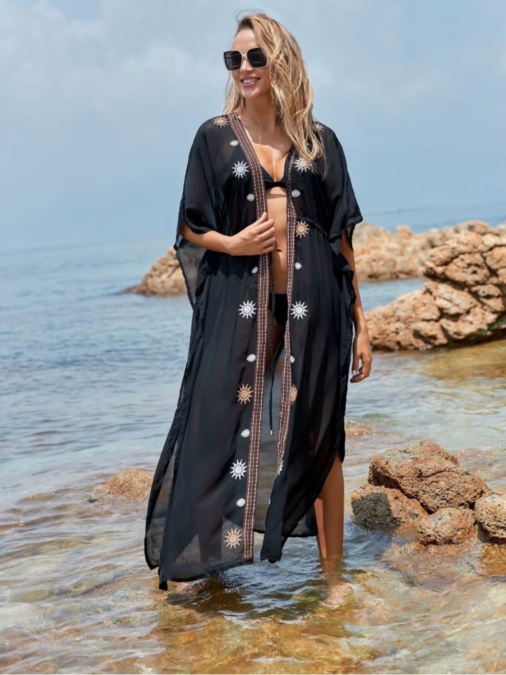 Swimsuit cover up  maxi duster cardy xxl